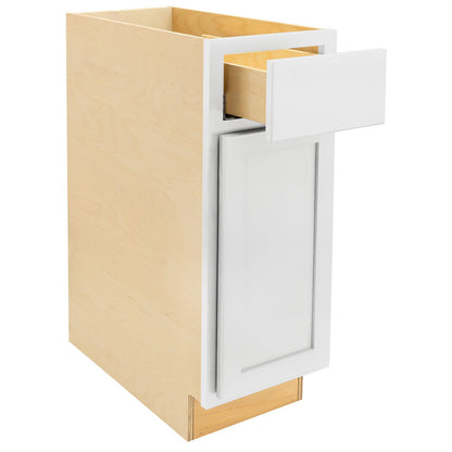12" - 24" Kitchen Cabinet Pure White Base Cabinet