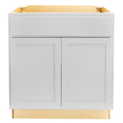 27" - 36" Kitchen Cabinet Pure White Base Cabinet