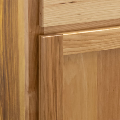 42" Bathroom Vanity | Rustic Hickory