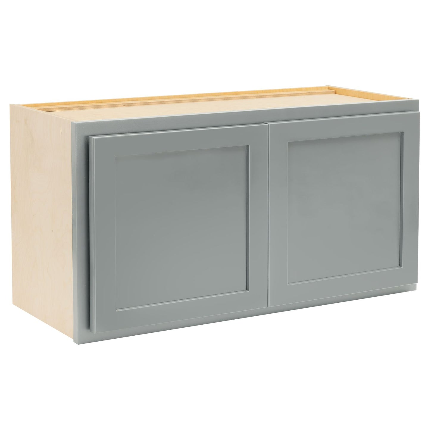 Microwave Wall Kitchen Cabinet Magnetic Gray