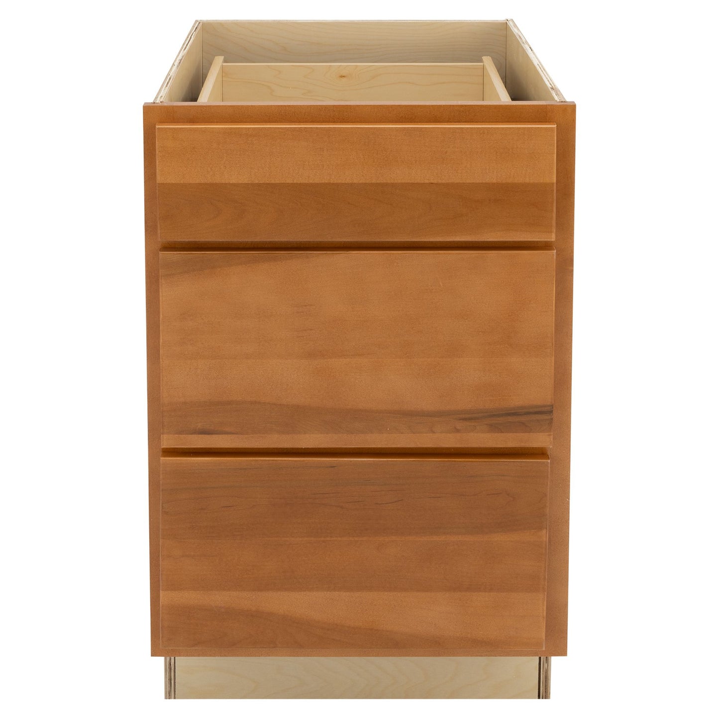 3 Drawer kitchen Cabinet Provincial Stain Base Cabinet