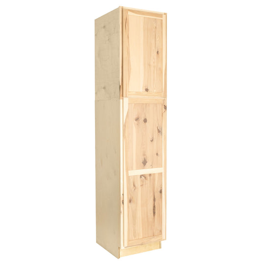 Quicklock Raw Hickory Pantry Cabinet