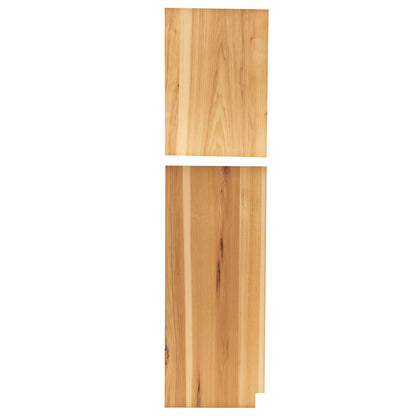 Left and Right Pantry End Panel Rustic Hickory