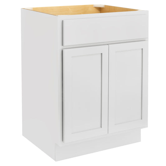 24" Bathroom Vanity | Pure White