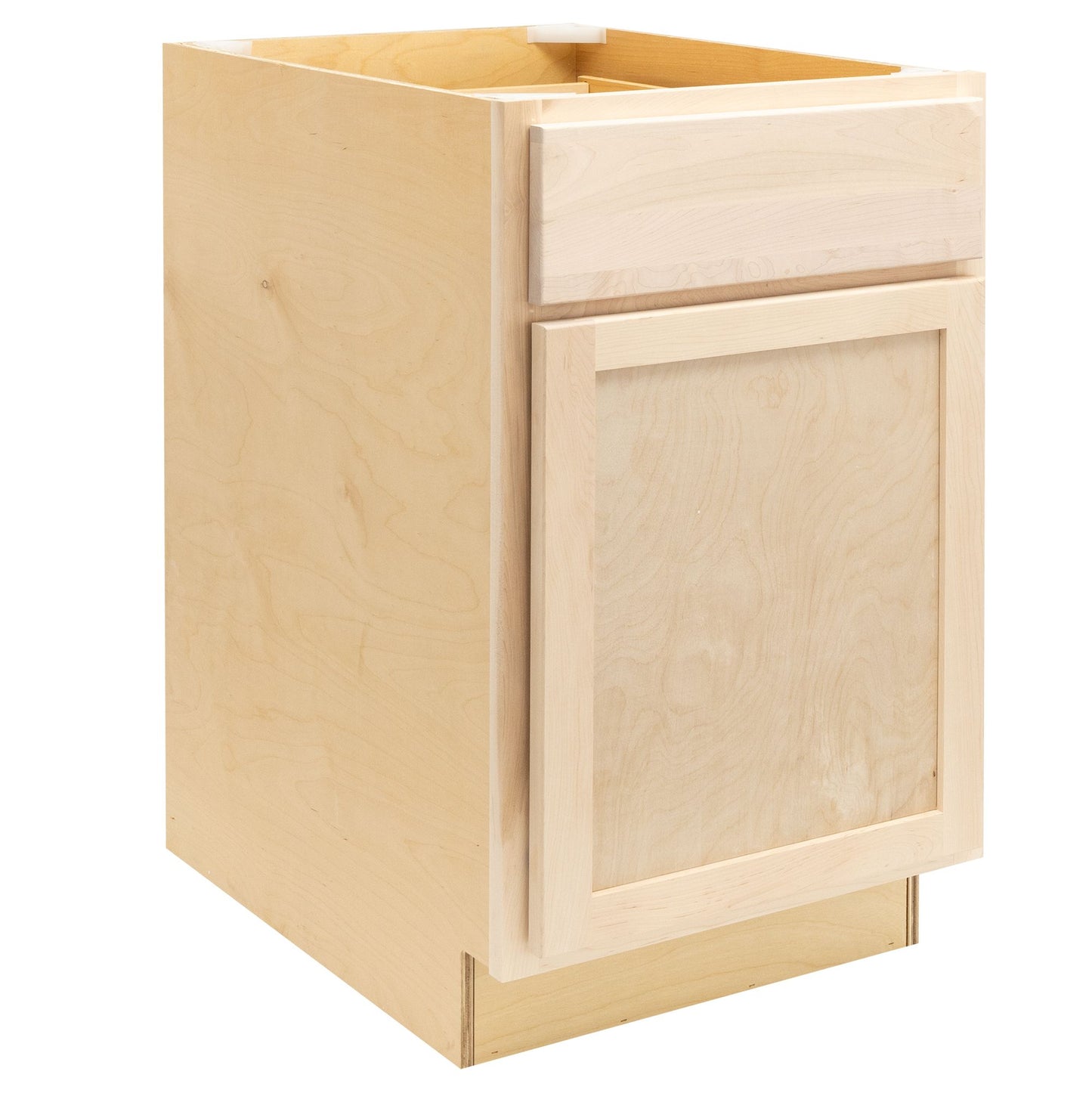 Quicklock Raw Maple Base Cabinet - Single Door