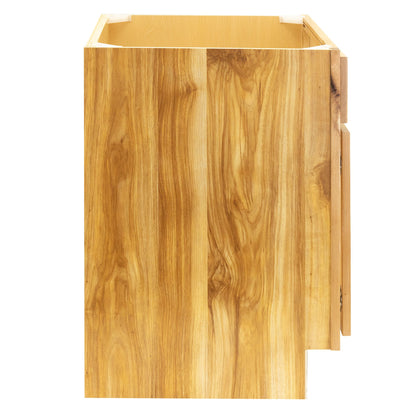 24" Bathroom Vanity | Rustic Hickory