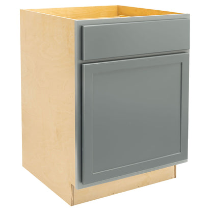 12" - 24" Kitchen Cabinet Magnetic Gray Base Cabinet
