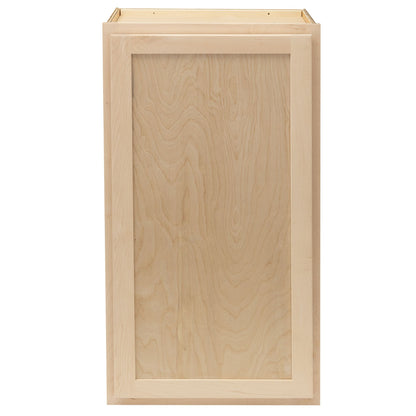Laundry Room 3 Cabinet Set Raw Maple