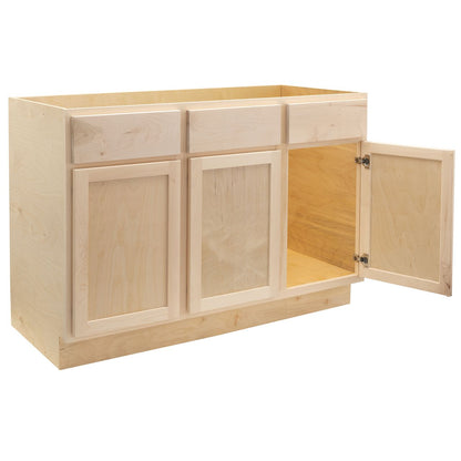 48" Bathroom Vanity | Raw Maple