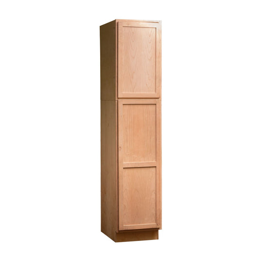 Quicklock Raw Cherry Pantry Cabinet