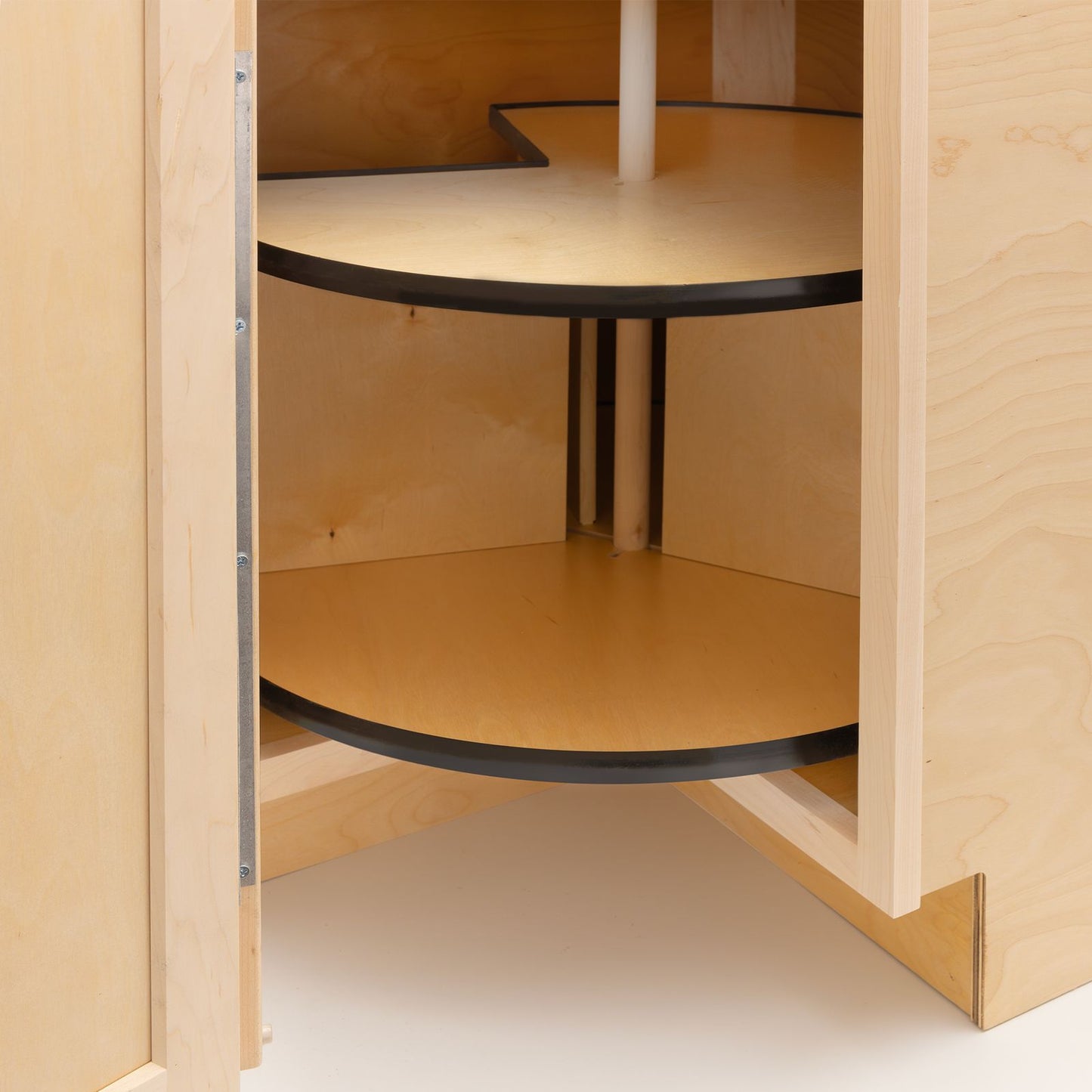 Quicklock Raw Maple Lazy Susan Cabinet