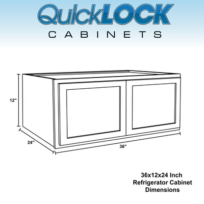 Refrigerator Wall Kitchen Cabinet Needlepoint Navy