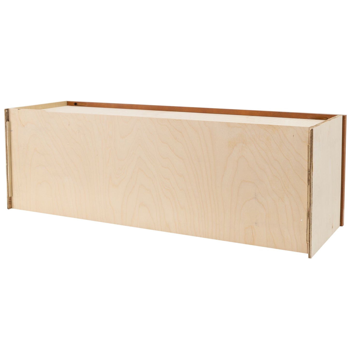 Refrigerator Wall Kitchen Cabinet Provincial Stain