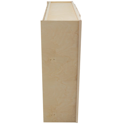 Blind Corner Wall Kitchen Cabinet Raw Maple