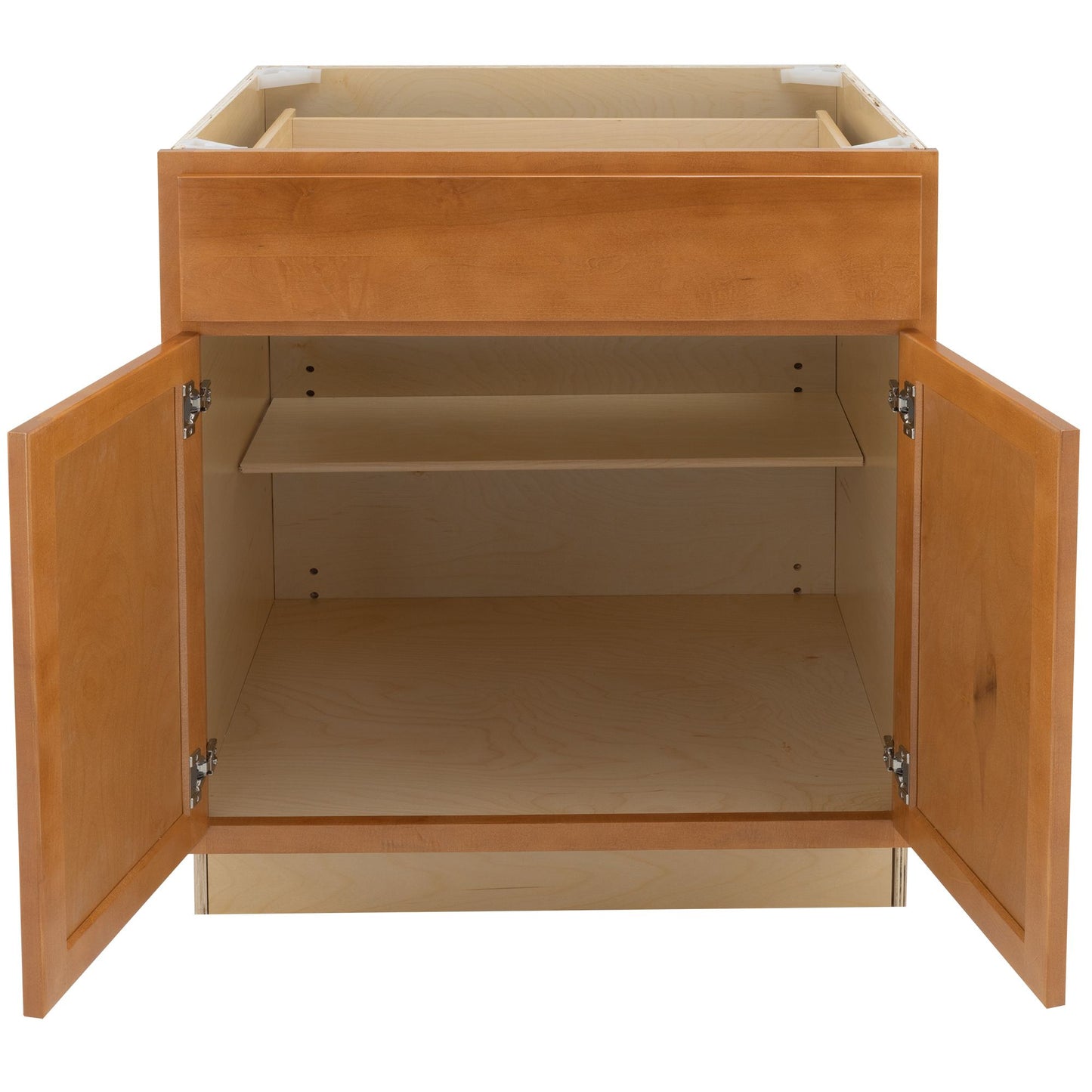 27" - 36" Kitchen Cabinet Provincial Stain Base Cabinet