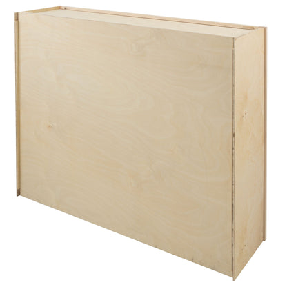 Blind Corner Wall Kitchen Cabinet Raw Maple