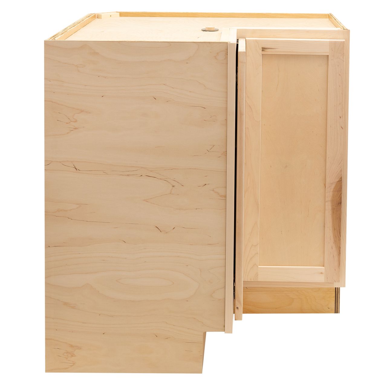 Quicklock Raw Maple Lazy Susan Cabinet