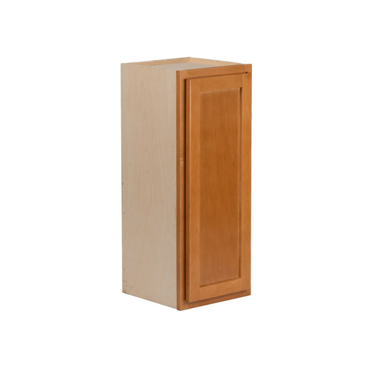 Quicklock Provincial Stain Wall Cabinet - Single Door