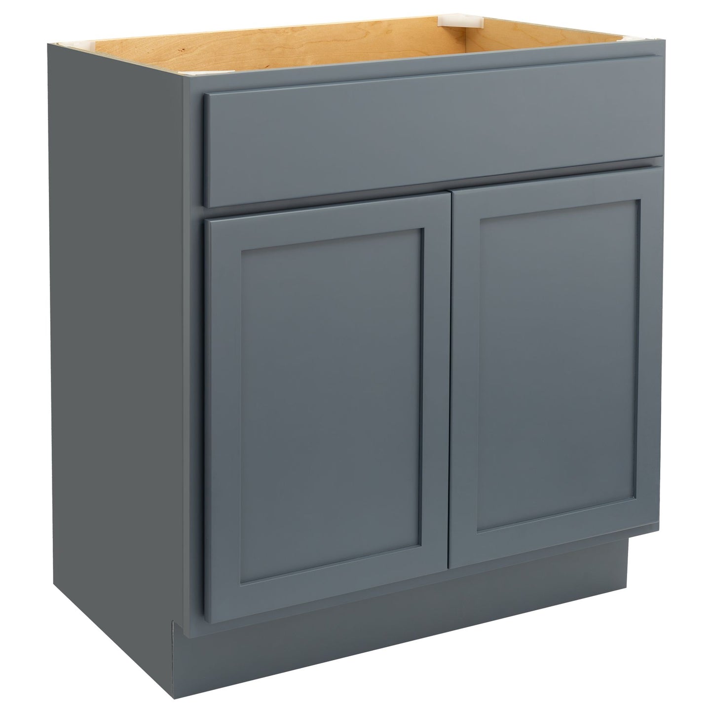 Quicklock Needlepoint Navy Vanity Base Cabinet