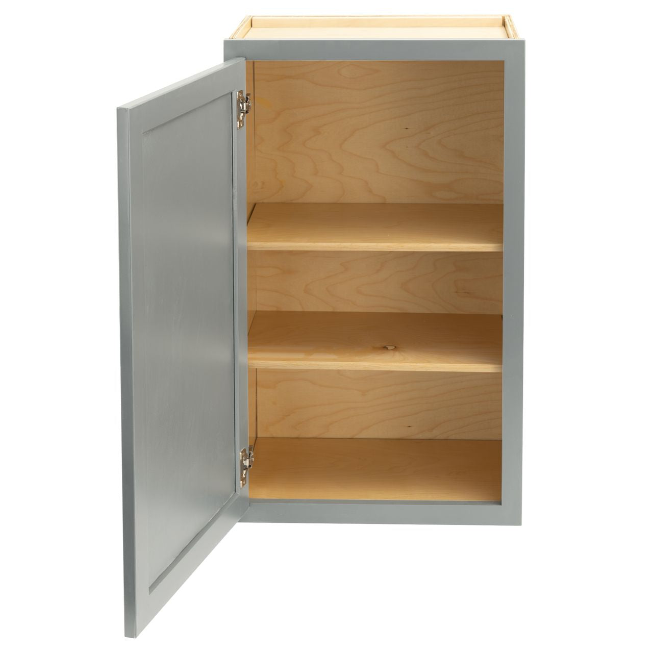 Quicklock Magnetic Gray Wall Cabinet - Single Door