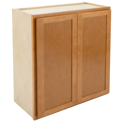 27" - 36" Wall Kitchen Cabinet Provincial Stain