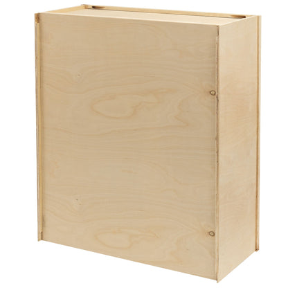 30" - 42" Wall Kitchen Cabinet Rustic Hickory