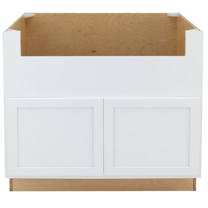 Farmhouse Sink Base Pure White Base Cabinet