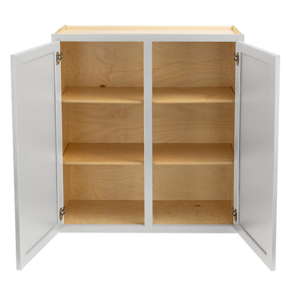 Laundry Room 2 Cabinet Set Pure White