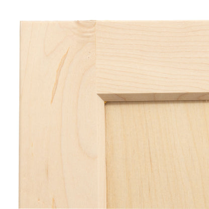 Cabinet Door Replacement for 30" Wall Raw Maple