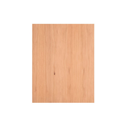 Refrigerator & Microwave Wall Cabinet End Panel Raw Cherry