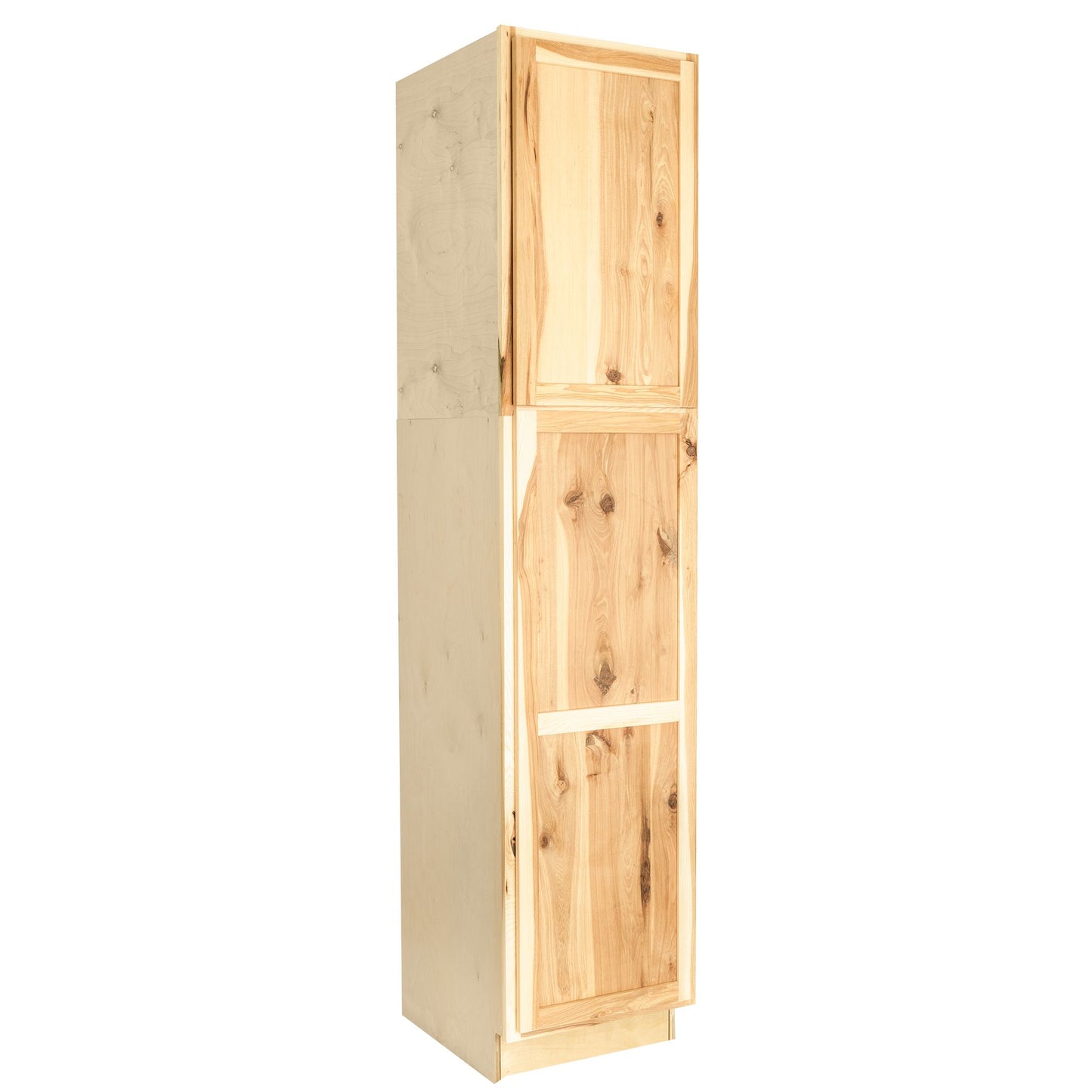 Quicklock Rustic Hickory Pantry Cabinet