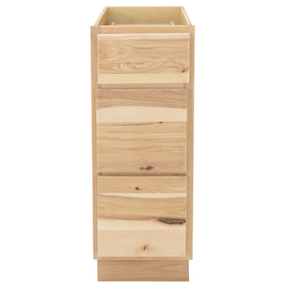 Bathroom Vanity Drawers | Raw Hickory