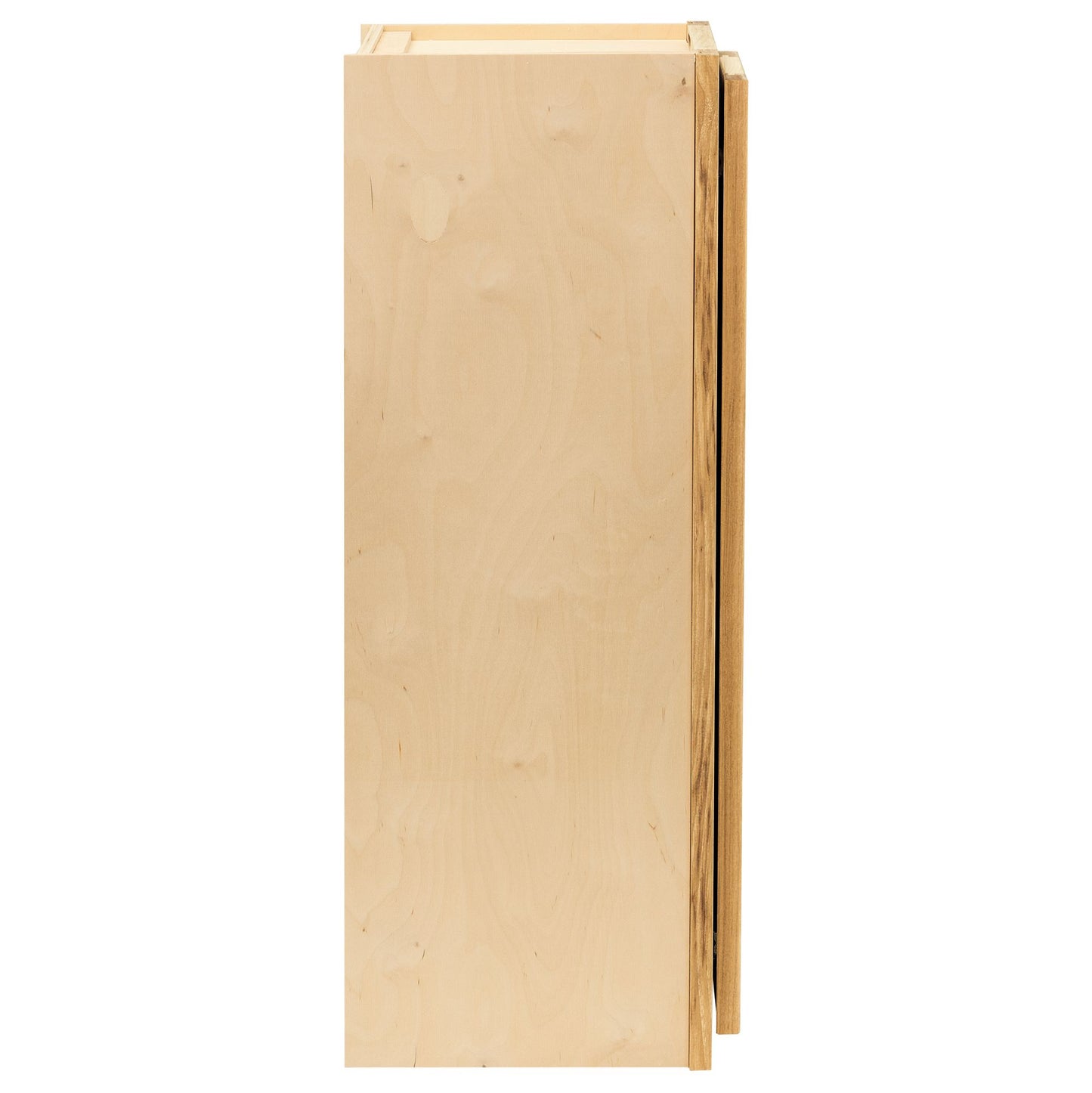 Quicklock Rustic Hickory Wall Cabinet