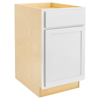 12" - 24" Kitchen Cabinet Pure White Base Cabinet