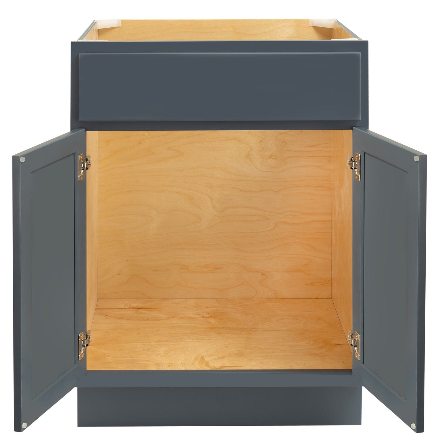 Quicklock Needlepoint Navy Vanity Base Cabinet