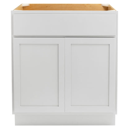 30" Bathroom Vanity | Pure White