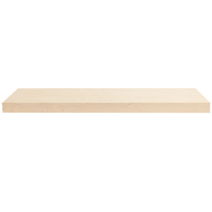 Floating Shelf | Raw Maple | 12" Depth