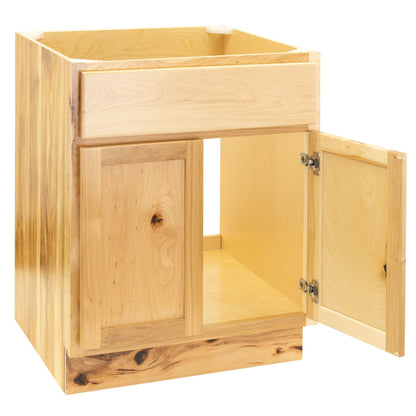 24" Bathroom Vanity | Rustic Hickory