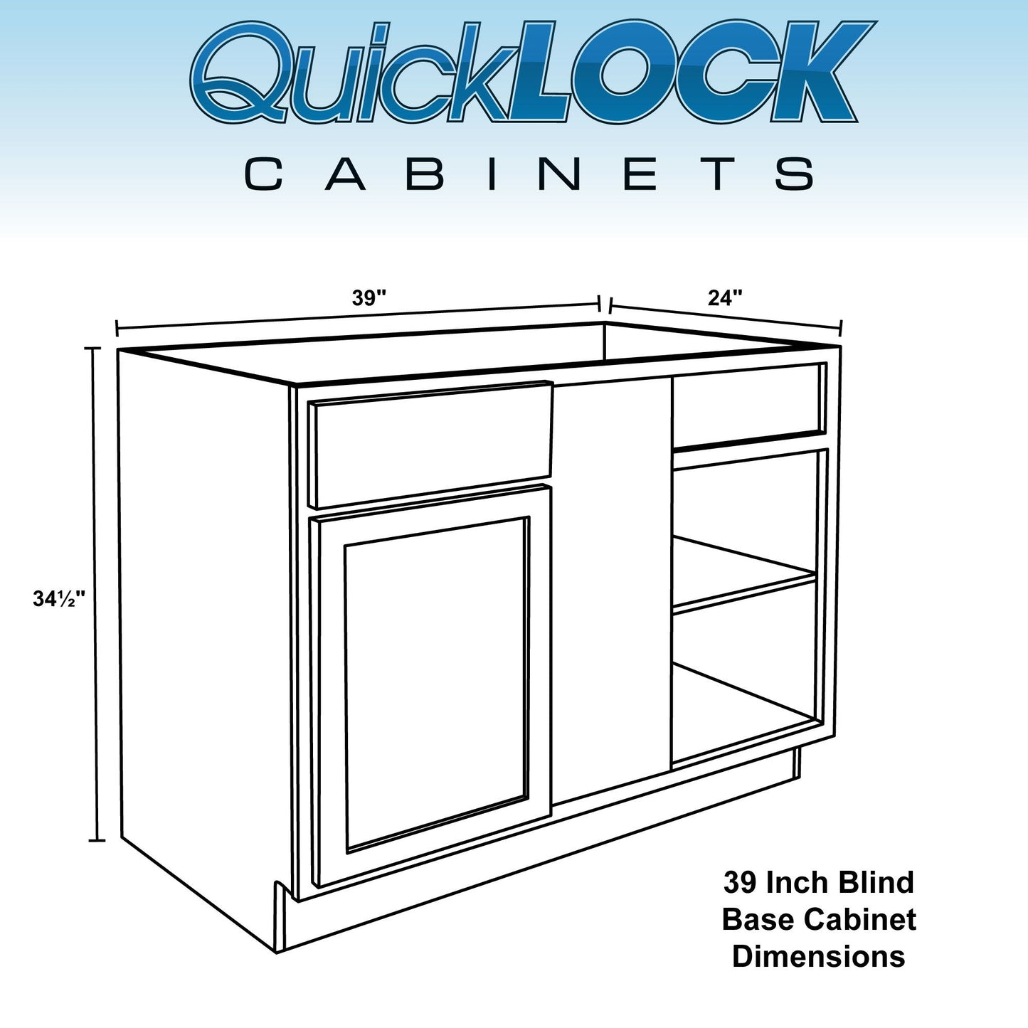 Blind Corner Kitchen Cabinet Raw Maple Corner Base Cabinet