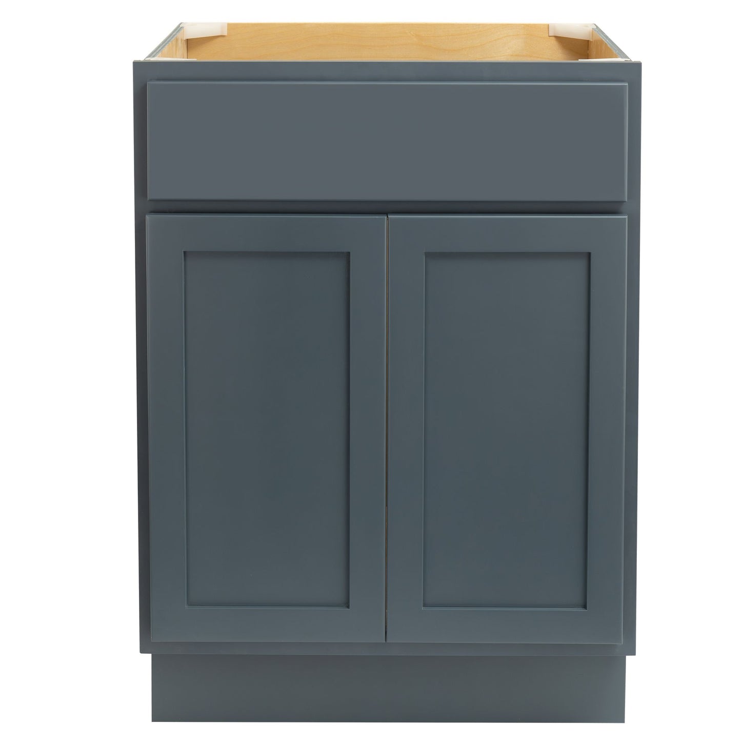 Quicklock Needlepoint Navy Vanity Base Cabinet