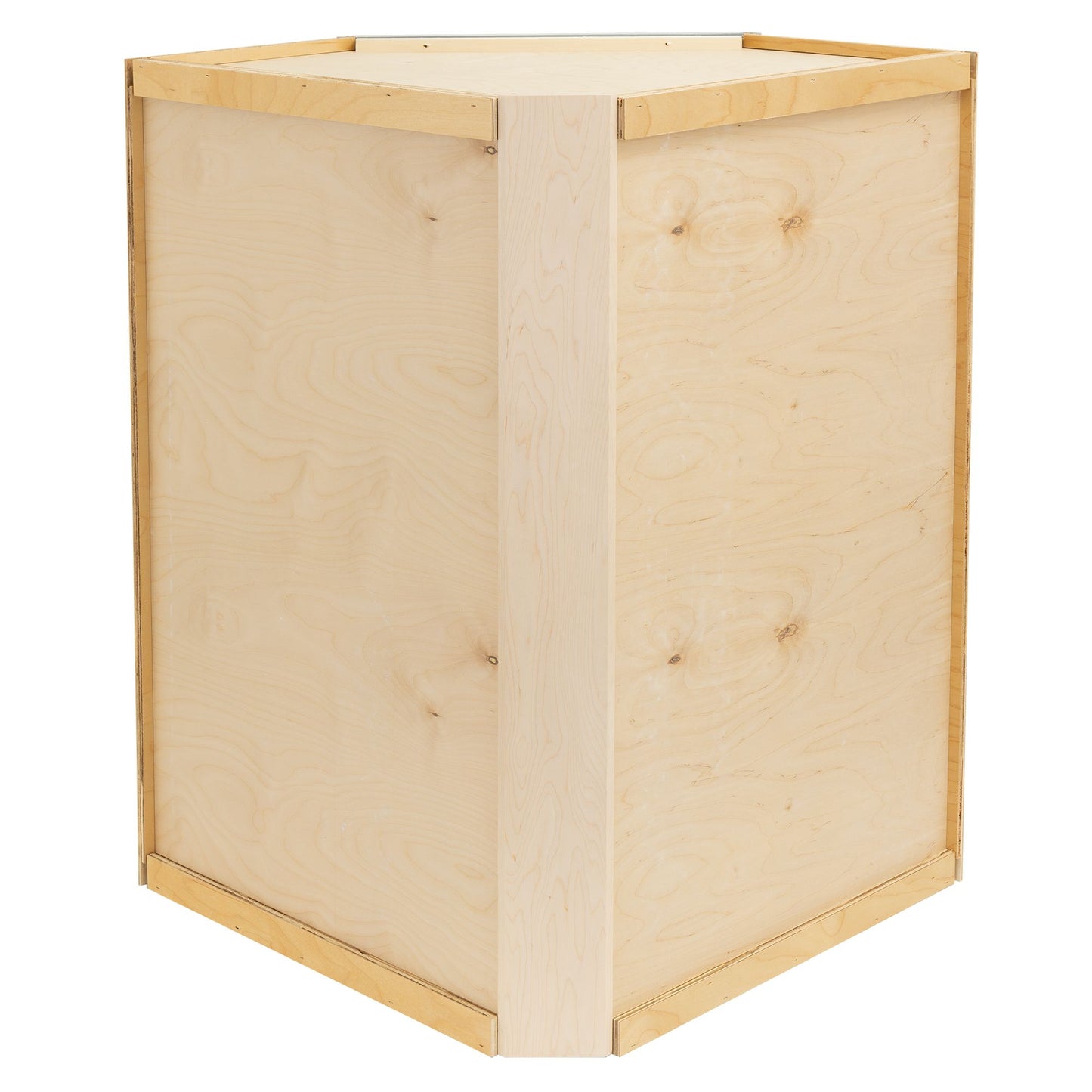 Quicklock Magnetic Gray Wall Corner Cabinet