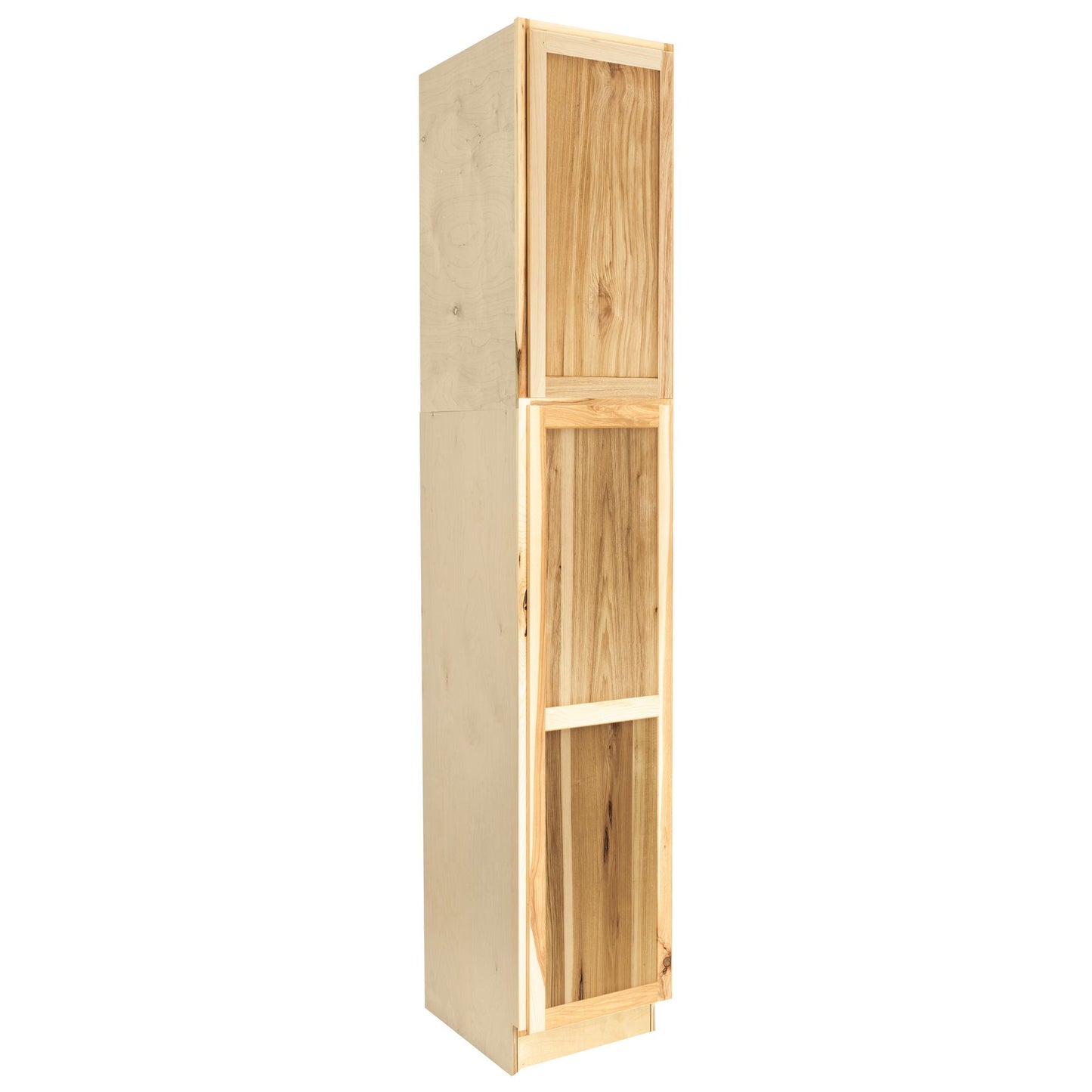 Quicklock Rustic Hickory Pantry Cabinet