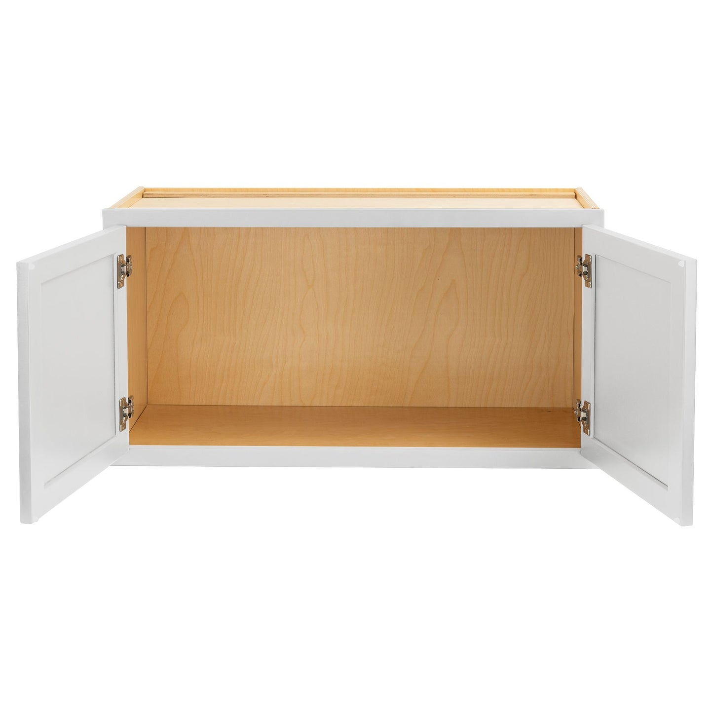 Quicklock Pure White Microwave Wall Cabinet