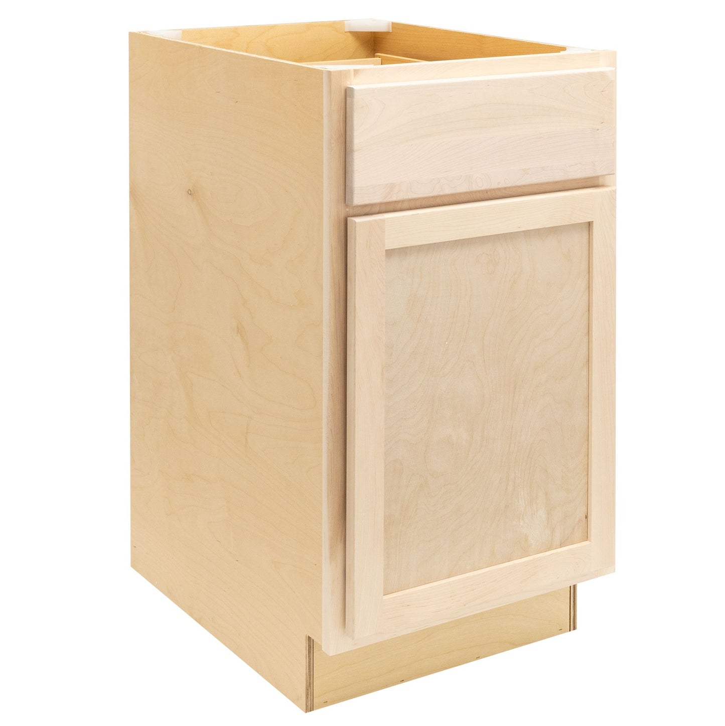 Quicklock Raw Maple Base Cabinet - Single Door
