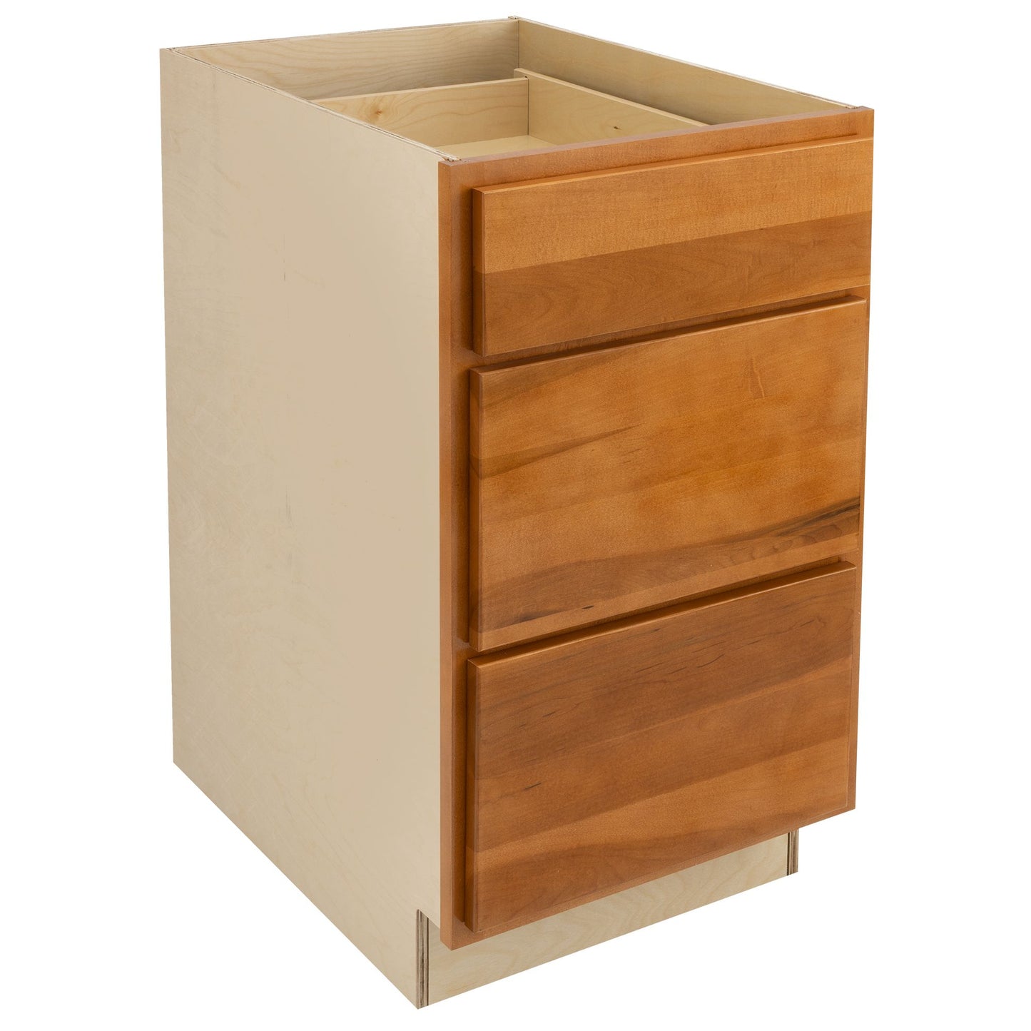 3 Drawer kitchen Cabinet Provincial Stain Base Cabinet