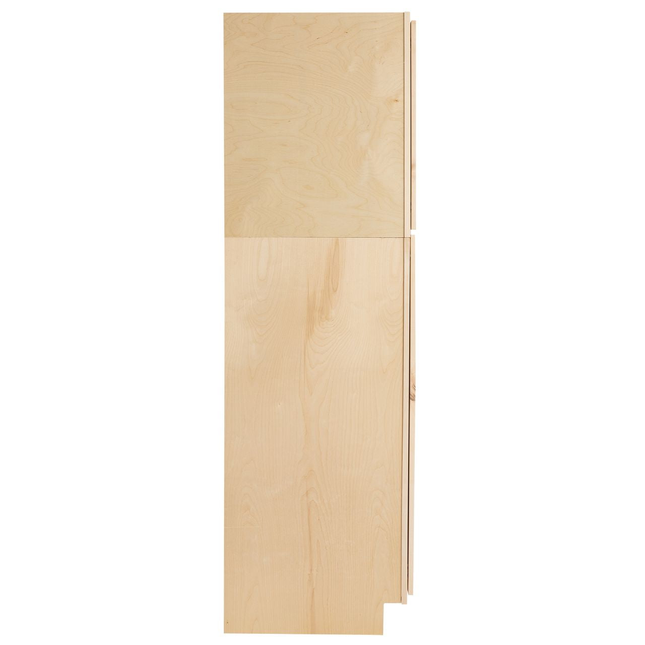 Quicklock Raw Maple Pantry Cabinet