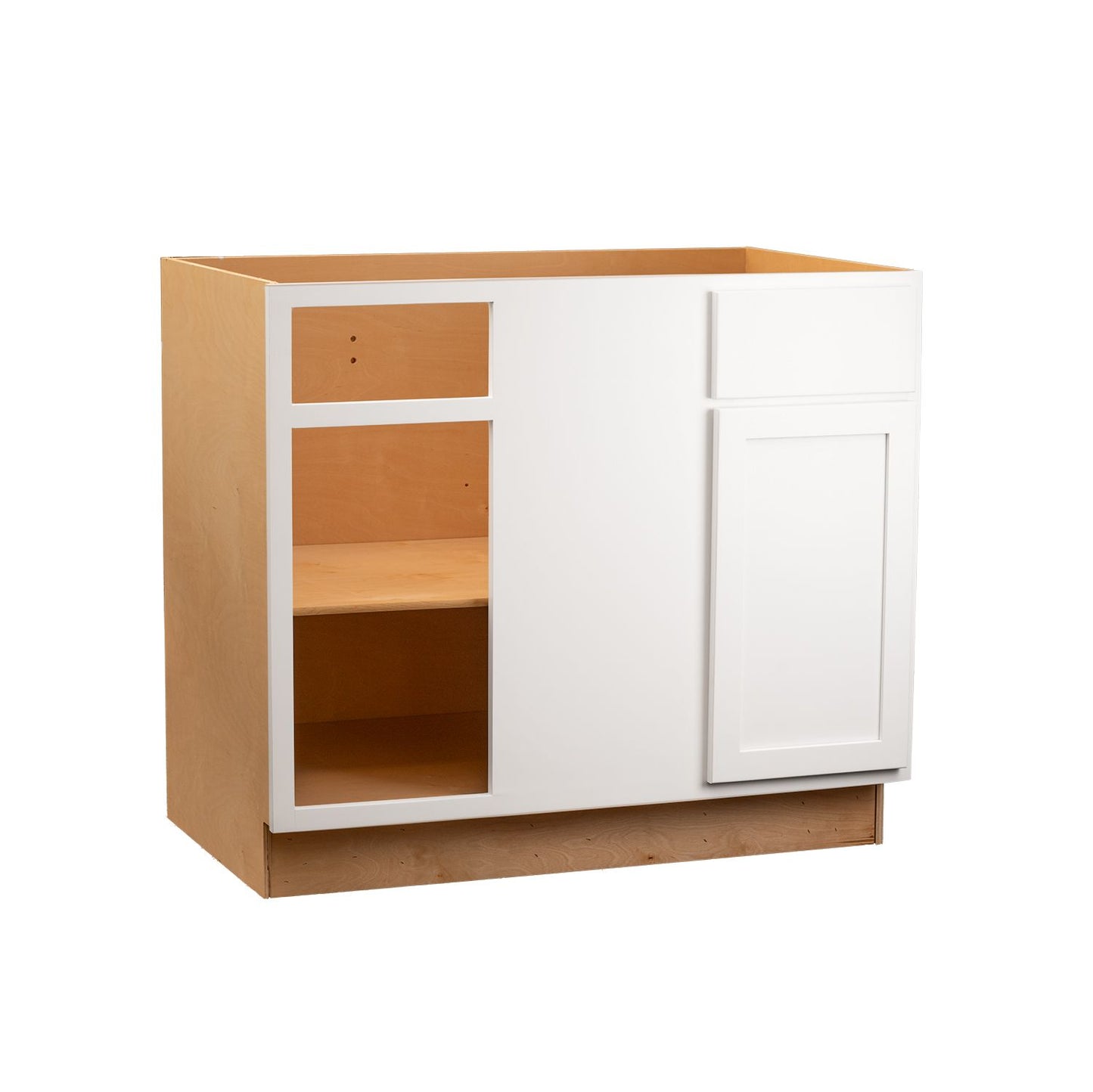 Quicklock Pure White Blind Corner Base Cabinet