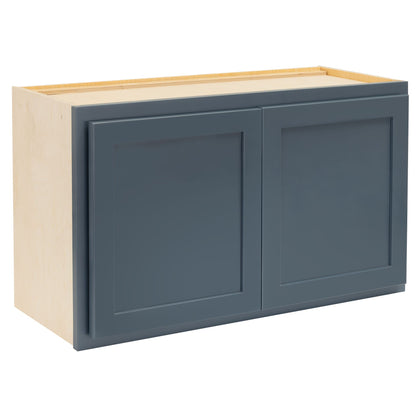 Microwave Wall Kitchen Cabinet Needlepoint Navy