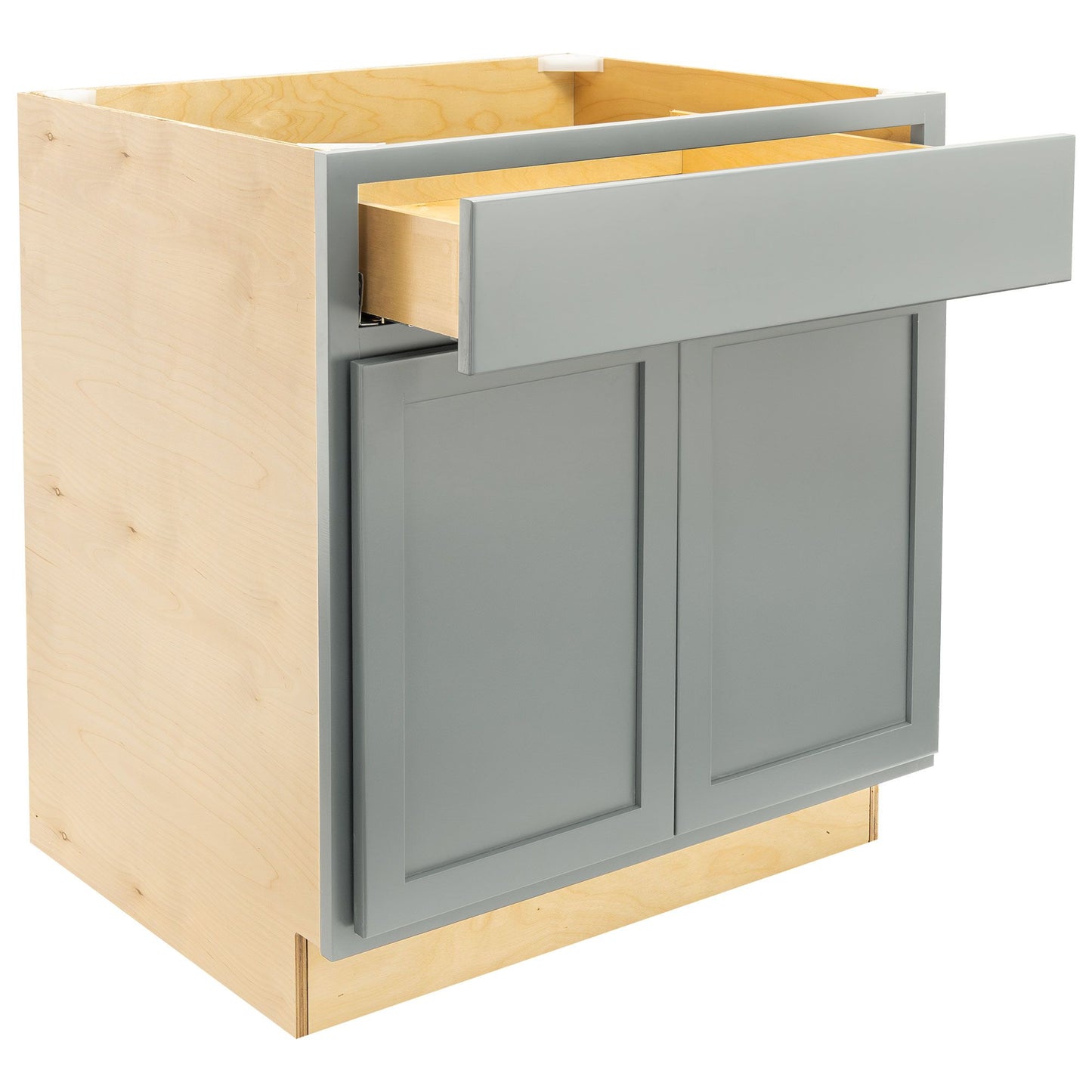 Quicklock Magnetic Gray Base Cabinet - Double Door