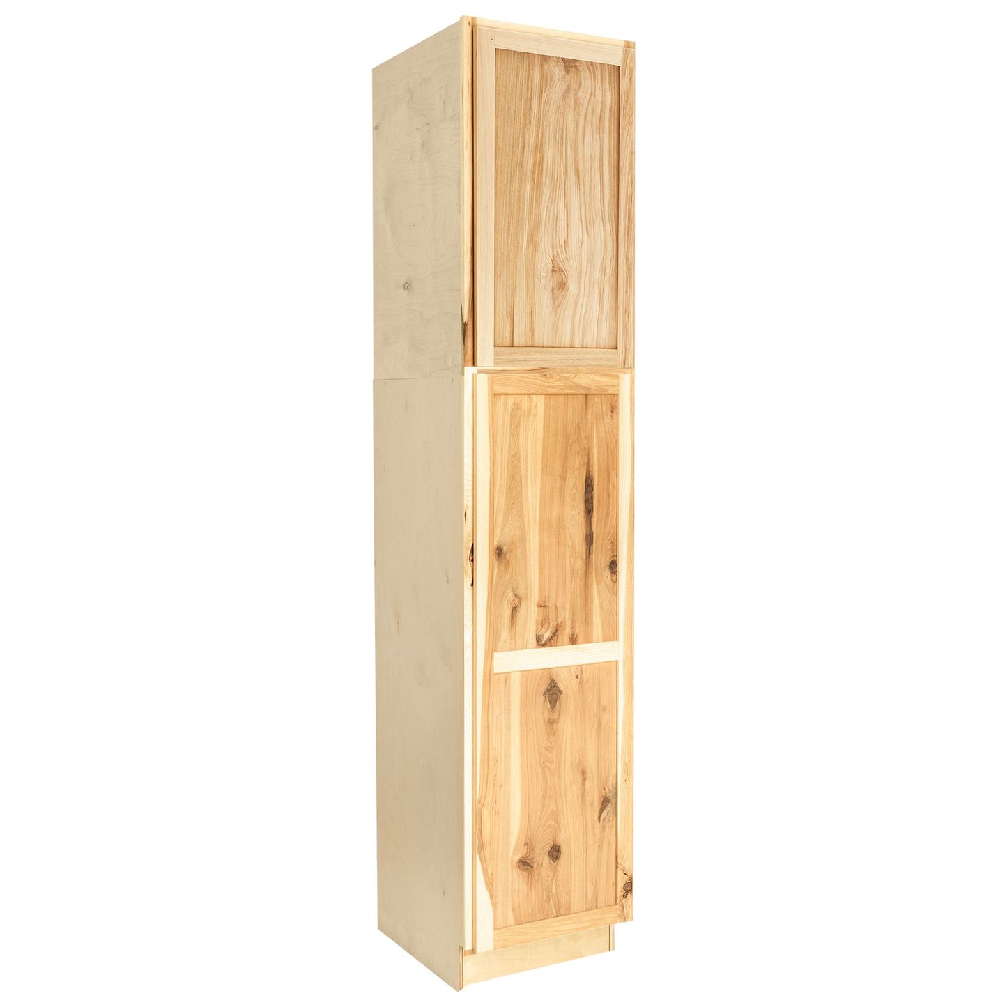 Quicklock Rustic Hickory Pantry Cabinet
